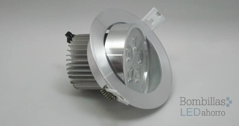 focos de techo led direccionable